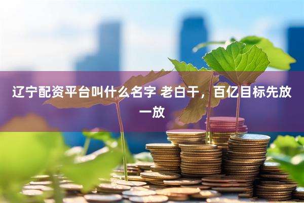辽宁配资平台叫什么名字 老白干,百亿目标先放一放